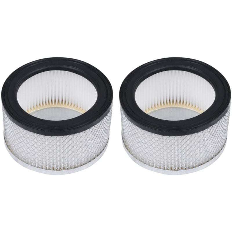 foto del prodotto vidaxl filtri hepa 2 pz lavabili per aspirapolvere per ceneri