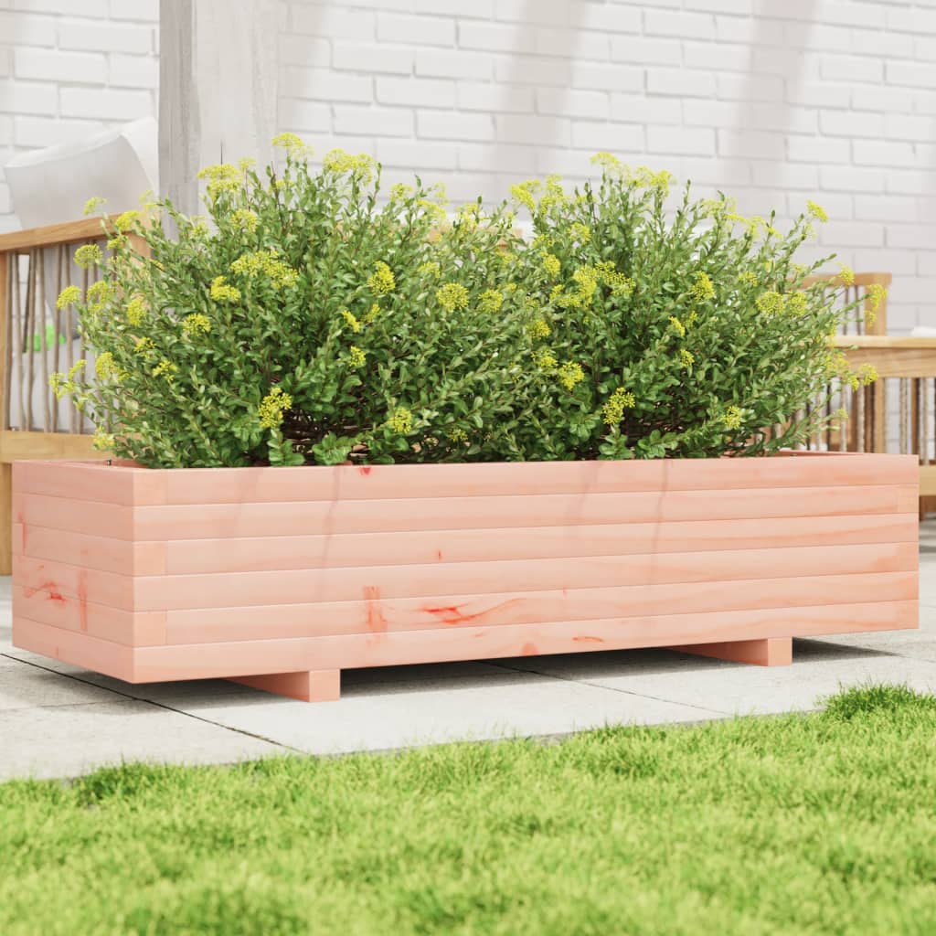 foto del prodotto vidaxl fioriera da giardino 110x40x26,5cm in legno massello di douglas