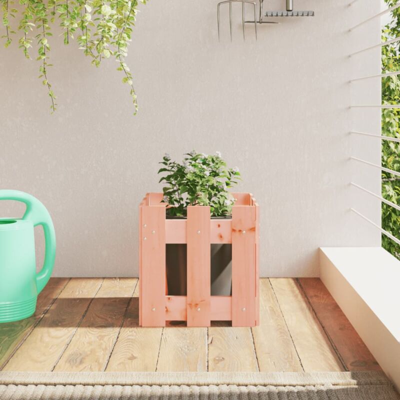 foto del prodotto vidaxl fioriera giardino design recinzione 30x30x30cm massello douglas