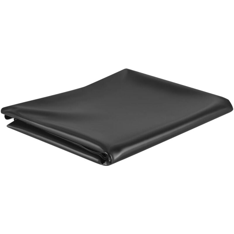foto del prodotto vidaxl fodera per laghetto nera 1x6 m in pvc 0,5 mm 153607