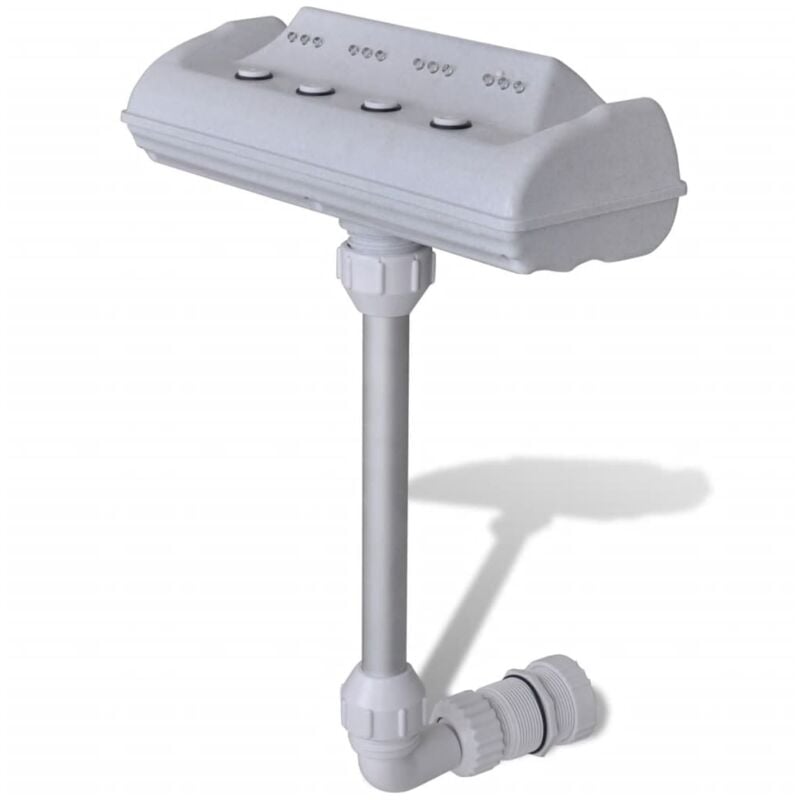 foto del prodotto vidaxl fontana a cascata per piscina con luci led