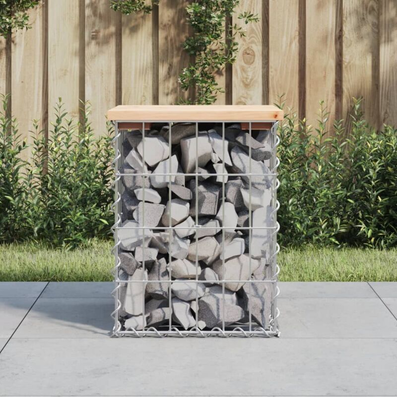 foto del prodotto vidaxl furniture limited panca giardino design gabbione 33x31x42 cm