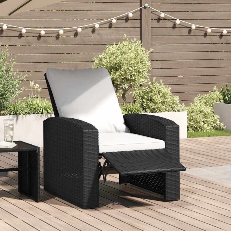 foto del prodotto vidaxl furniture limited poltrona reclinabile da giardino con cuscini