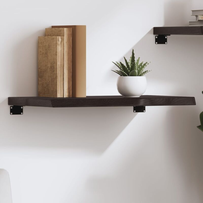 foto del prodotto vidaxl furniture limited ripiano marrone scuro 60x30x 2 4 cm massello