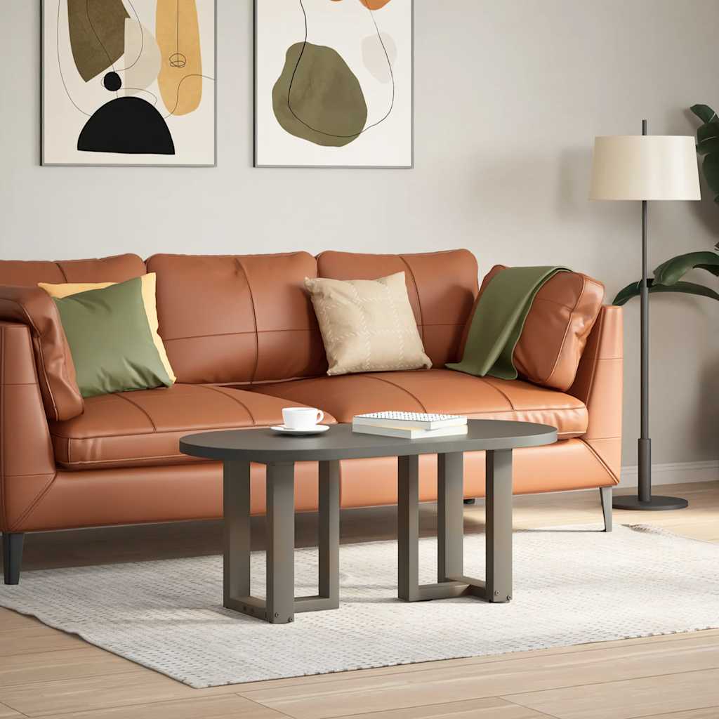 foto del prodotto vidaxl gambe per tavolino da caff a forma di t 2 pz nere 38x25x 42 43 cm acciaio