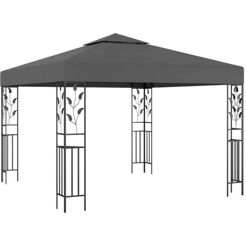 foto del prodotto vidaxl gazebo 3x3 m antracite