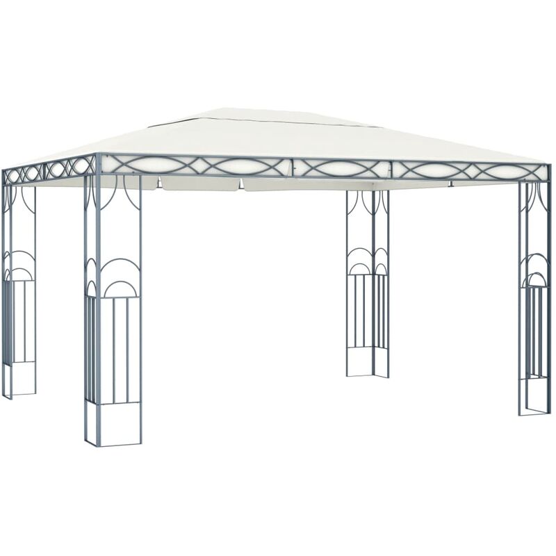 foto del prodotto vidaxl gazebo 400x300 cm crema