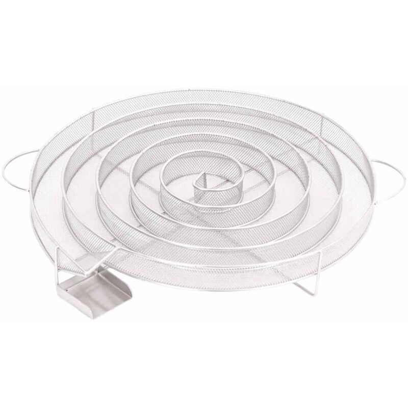 foto del prodotto vidaxl generatore di fumo freddo rotondo 33,5 cm in acciaio inox