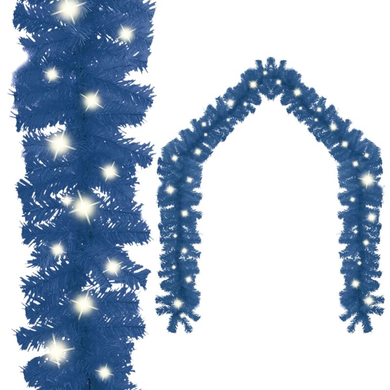 foto del prodotto vidaxl ghirlanda natalizia con luci a led 20 m blu