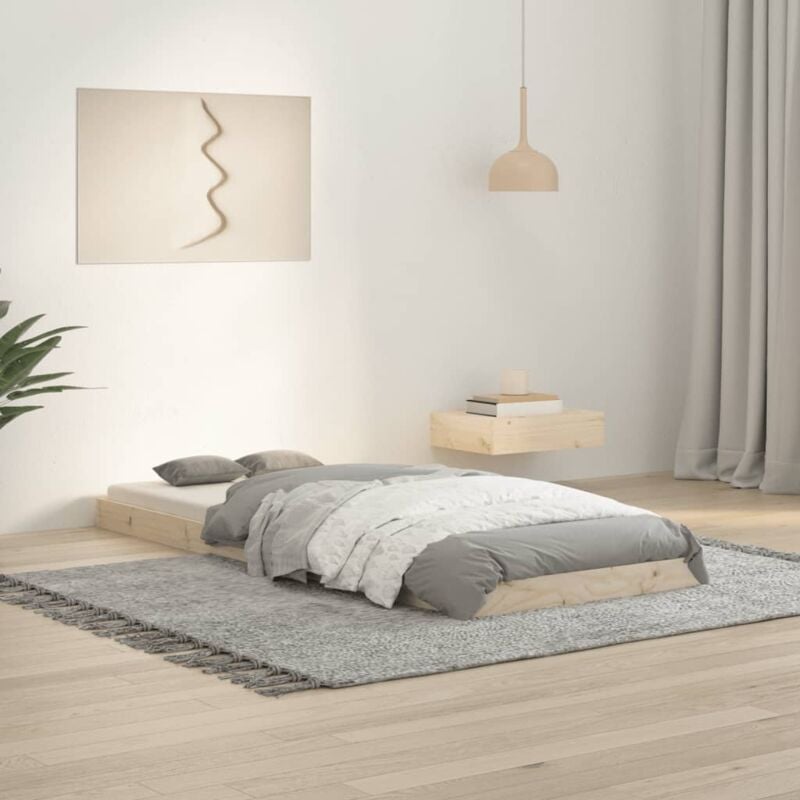 foto del prodotto vidaxl giroletto 75x190 cm small single in legno massello di pino
