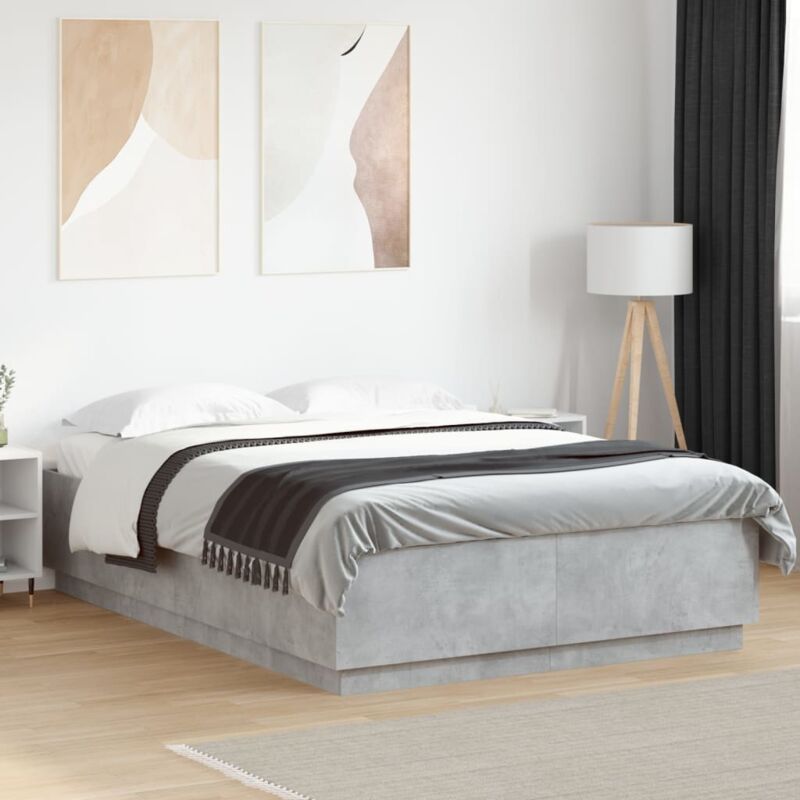 foto del prodotto vidaxl giroletto grigio cemento 150x200 cm in legno multistrato