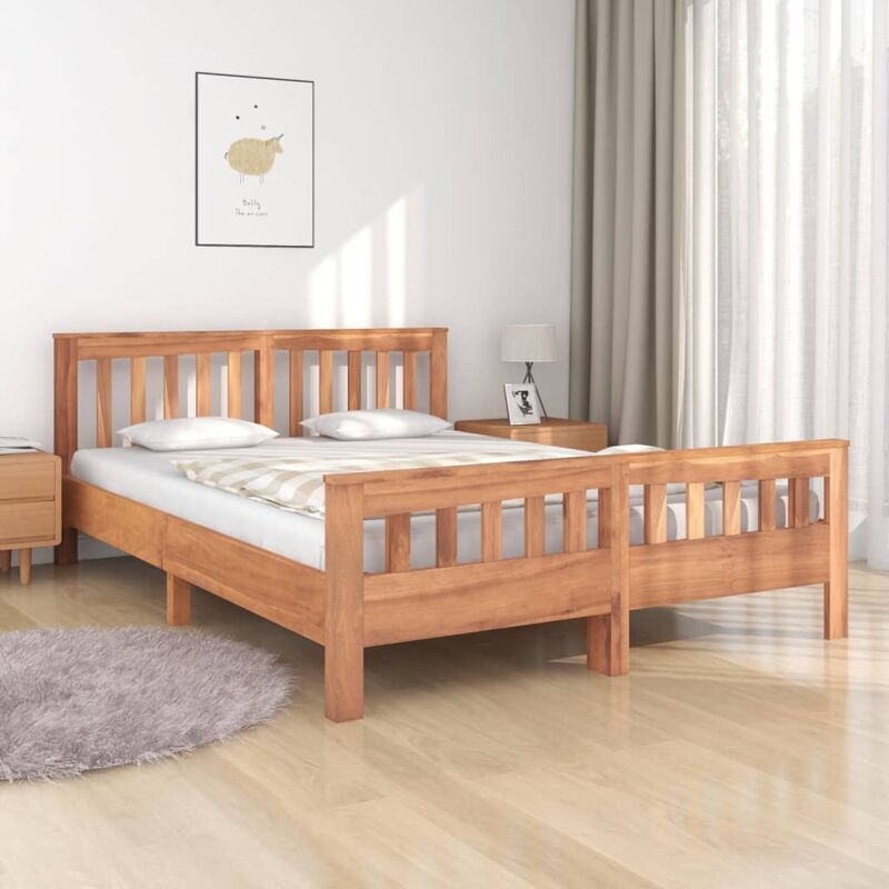 foto del prodotto vidaxl giroletto in legno massello di teak 140x200 cm