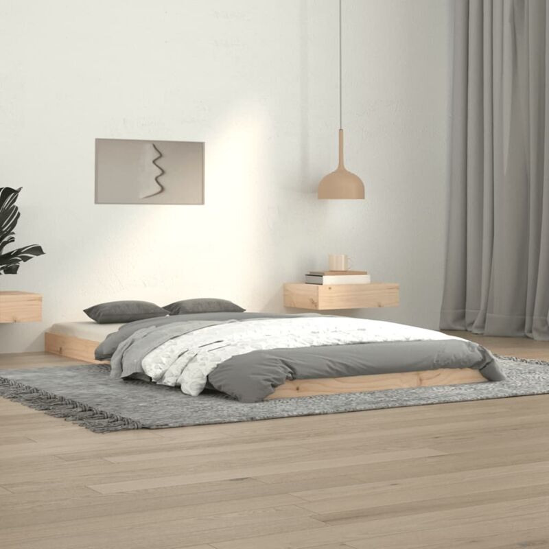 foto del prodotto vidaxl giroletto senza materasso 100x200 cm in legno massello di pino