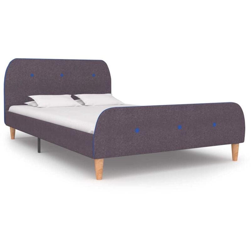 foto del prodotto vidaxl giroletto senza materasso tortora 120x190 cm in tessuto