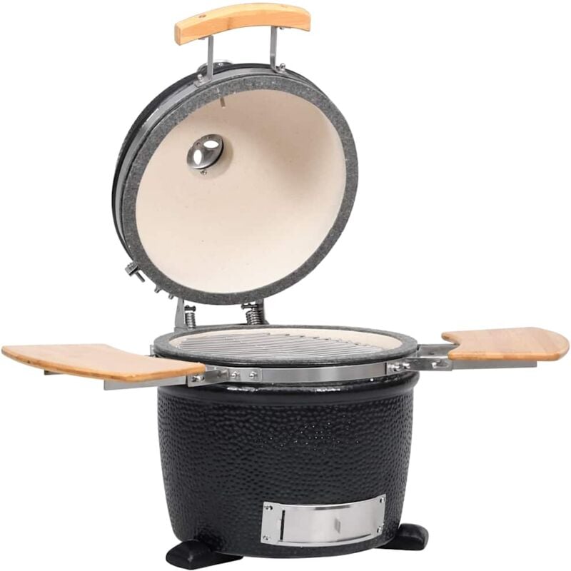 foto del prodotto vidaxl kamado griglia barbecue affumicatore in ceramica 44 cm