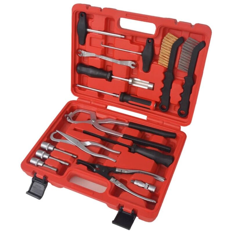 foto del prodotto vidaxl kit di attrezzi 15 pz per manutenzione e assemblaggio freni