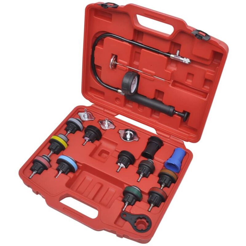 foto del prodotto vidaxl kit tester di pressione per radiatore 18 pz