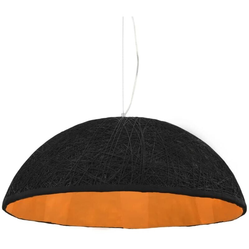 foto del prodotto vidaxl lampada a sospensione nera e oro 70 cm e27 257520
