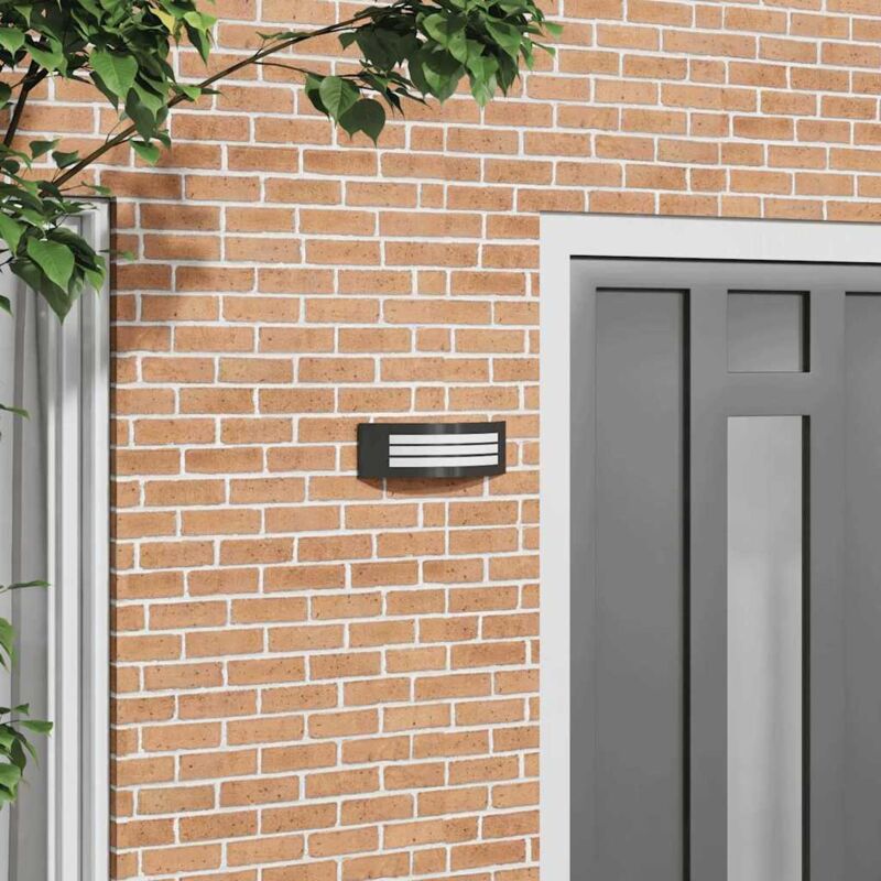 foto del prodotto vidaxl lampada da parete esterna nero 32 x 10 x 10 cm