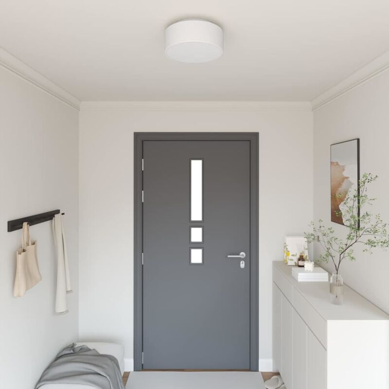 foto del prodotto vidaxl lampade da soffitto a filo bianche 30 cm in tessuto e27