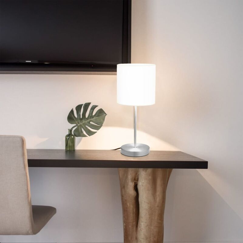 foto del prodotto vidaxl lampade da tavolo 2 pz con pulsante touch bianco e14 lampada moderna vari modelli modelli forma di palo