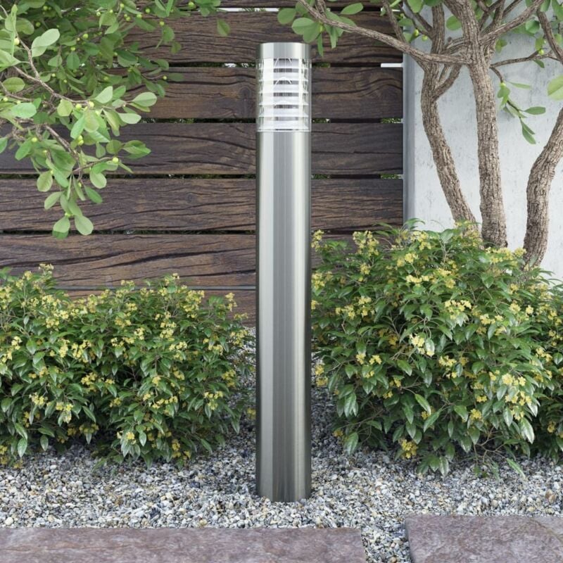 foto del prodotto vidaxl lampione da giardino in acciaio inossidabile