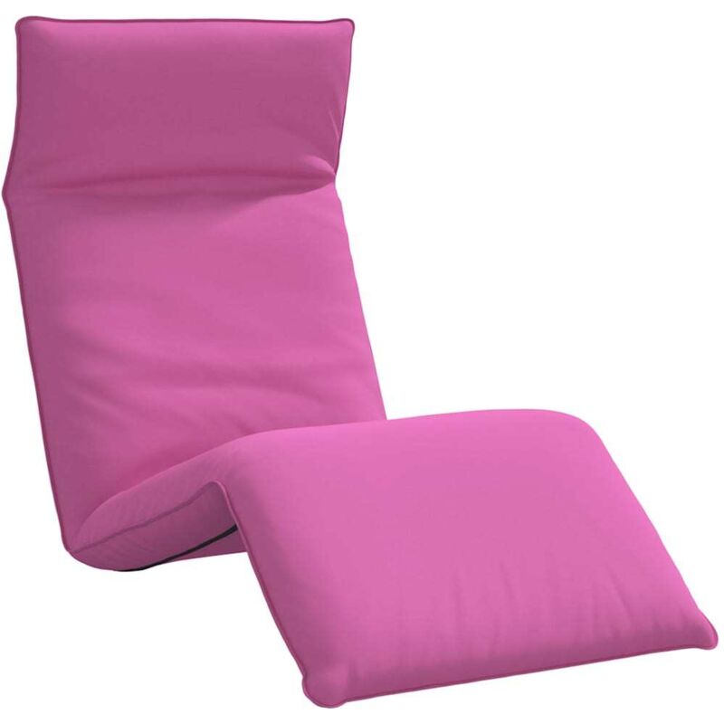 foto del prodotto vidaxl lettino pieghevole rosa 175x54x8,5 cm in tessuto oxford