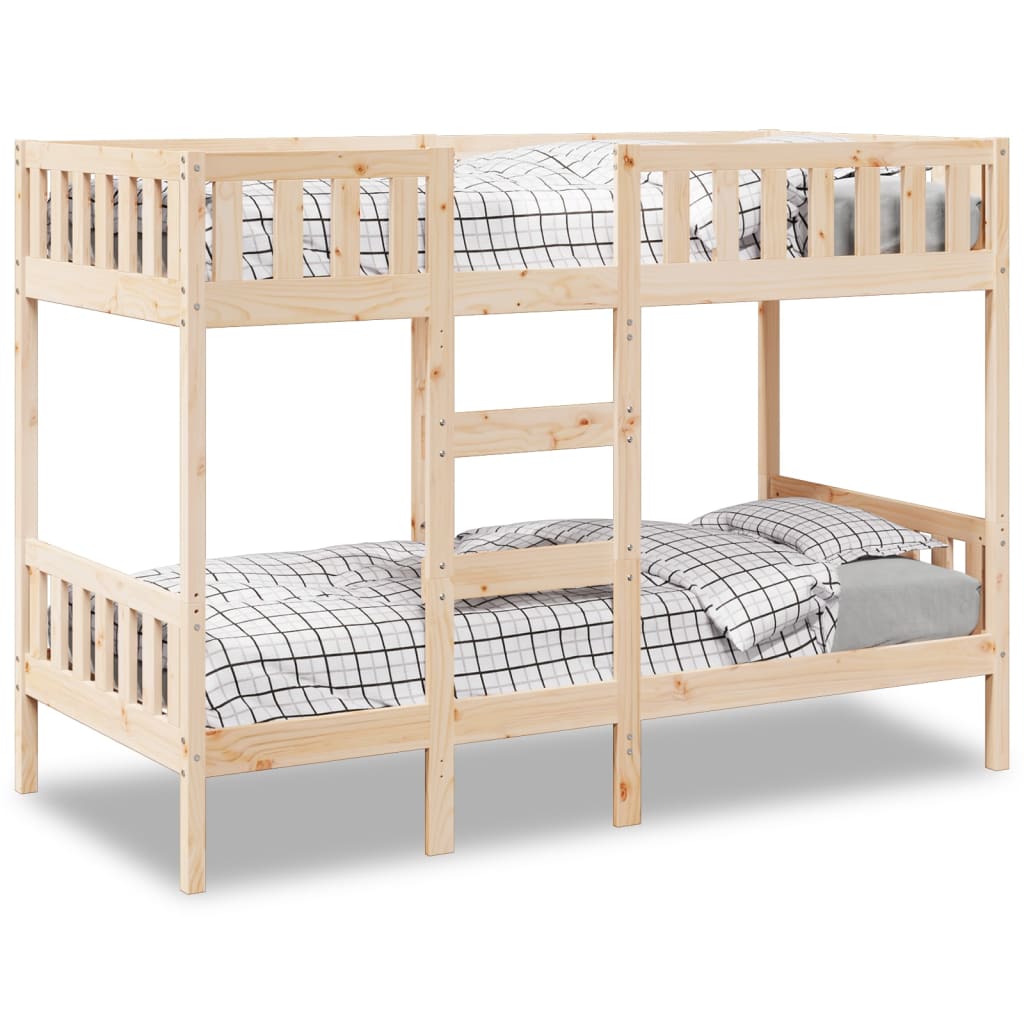 foto del prodotto vidaxl letto a castello 90x200 cm in legno massello di pino