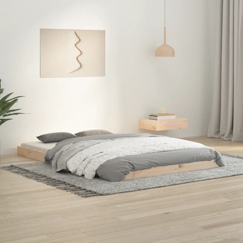 foto del prodotto vidaxl letto senza materasso 120x190 cm in legno massello di pino