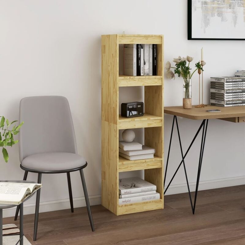foto del prodotto vidaxl libreria divisorio 40x30x135,5 cm legno massello di pino
