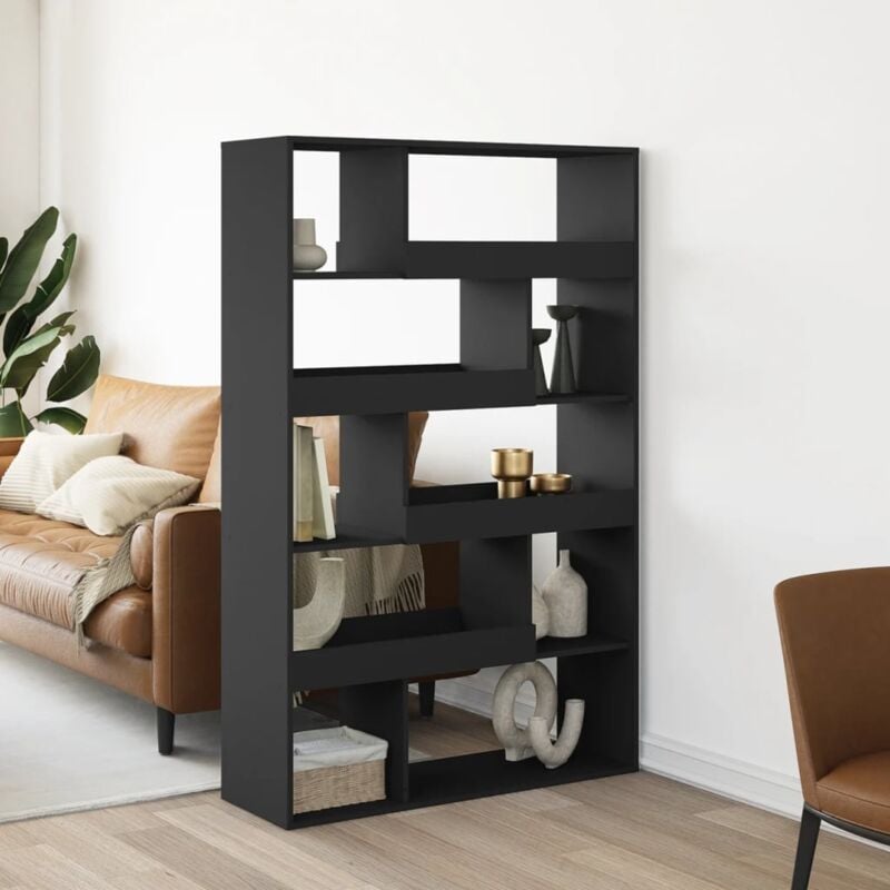 foto del prodotto vidaxl libreria nera 100x33x156,5 cm in truciolato