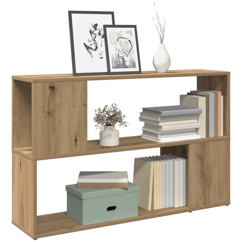 foto del prodotto vidaxl libreria rovere artigianale 100x24x63 cm in truciolato