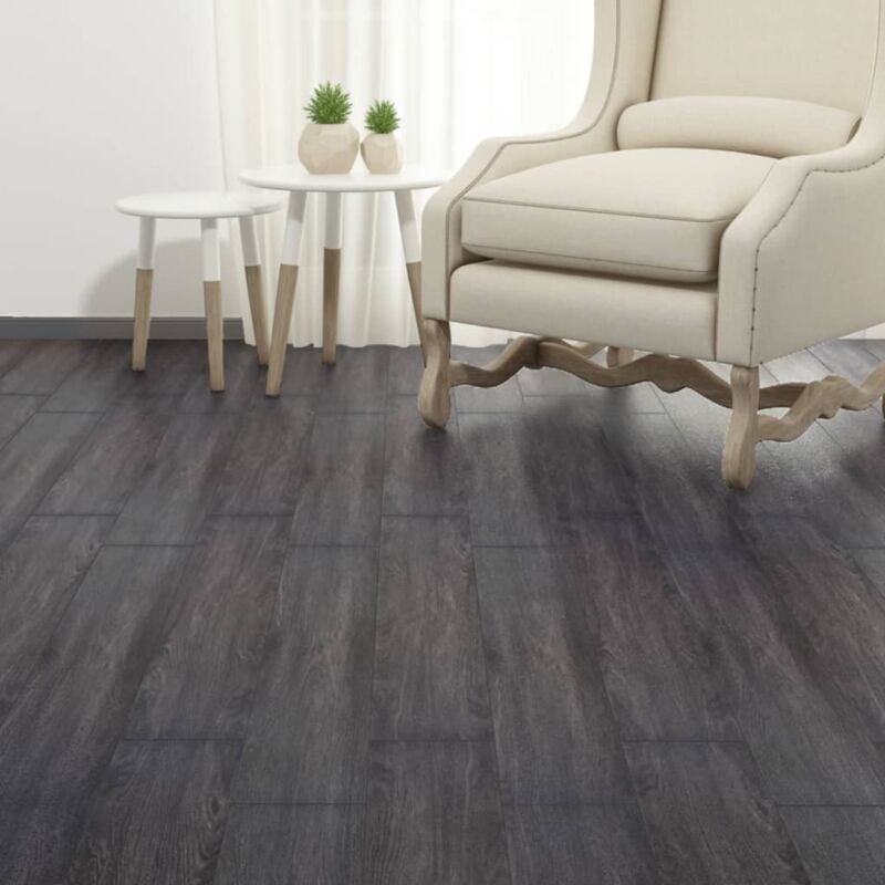 foto del prodotto vidaxl listoni autoadesivi in pvc 5,21 m 2 mm bianco e nero