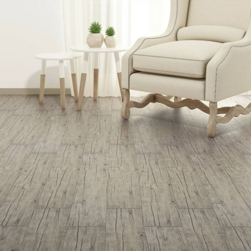 foto del prodotto vidaxl listoni autoadesivi in pvc 5,21 m 2 mm rovere slavato