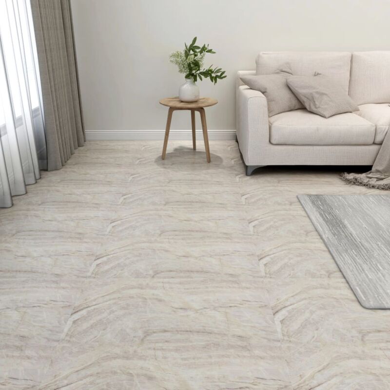 foto del prodotto vidaxl listoni per pavimenti autoadesivi 20 pz in pvc 1,86 m beige