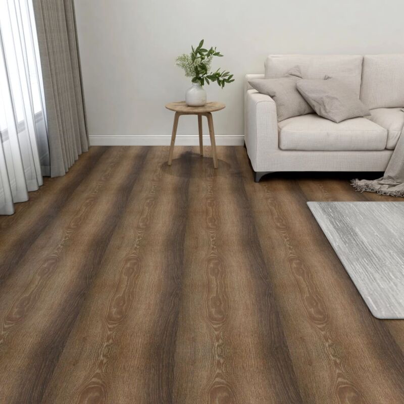 foto del prodotto vidaxl listoni per pavimenti autoadesivi 55 pz in pvc 5,11 m marroni 790090