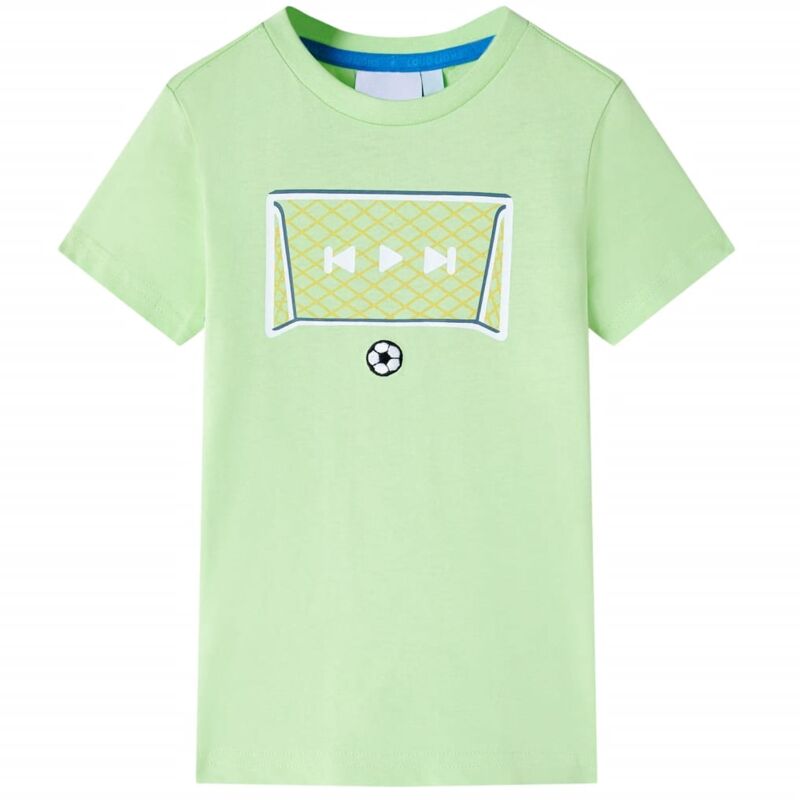 foto del prodotto vidaxl maglietta da bambino lime 128