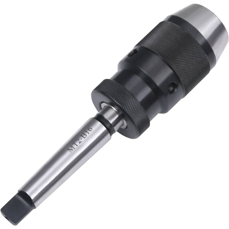 foto del prodotto vidaxl mandrino per trapano a rilascio rapido mt2 b16 serraggio 13 mm