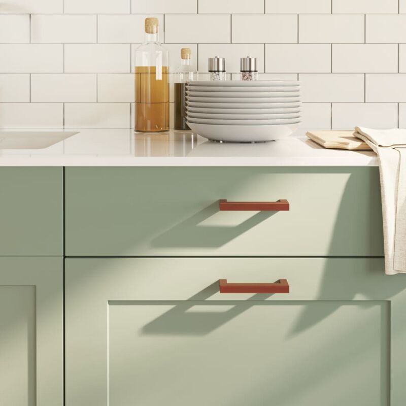 foto del prodotto vidaxl maniglie per mobili 20 pz bronzo 96 mm in acciaio inox