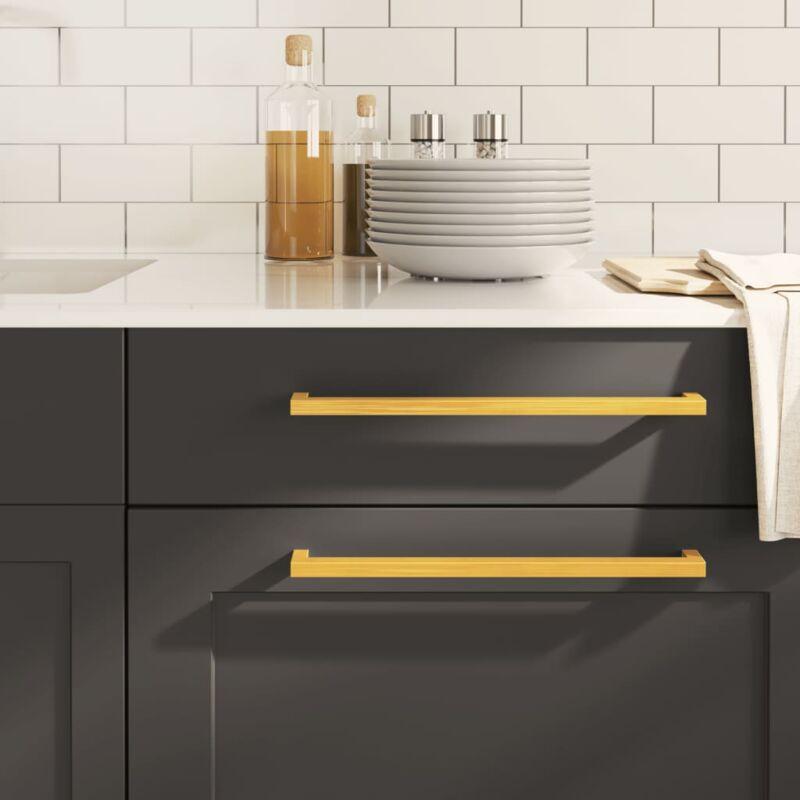 foto del prodotto vidaxl maniglie per mobili 20 pz oro 320 mm in acciaio inox