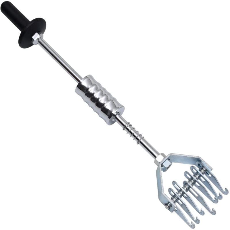 foto del prodotto vidaxl martello scorrevole multi artiglio 65 cm in acciaio al carbonio