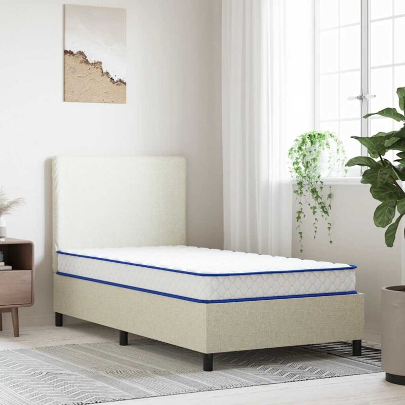 foto del prodotto vidaxl materasso viscoelastico bianco 100x200x17 cm morbido