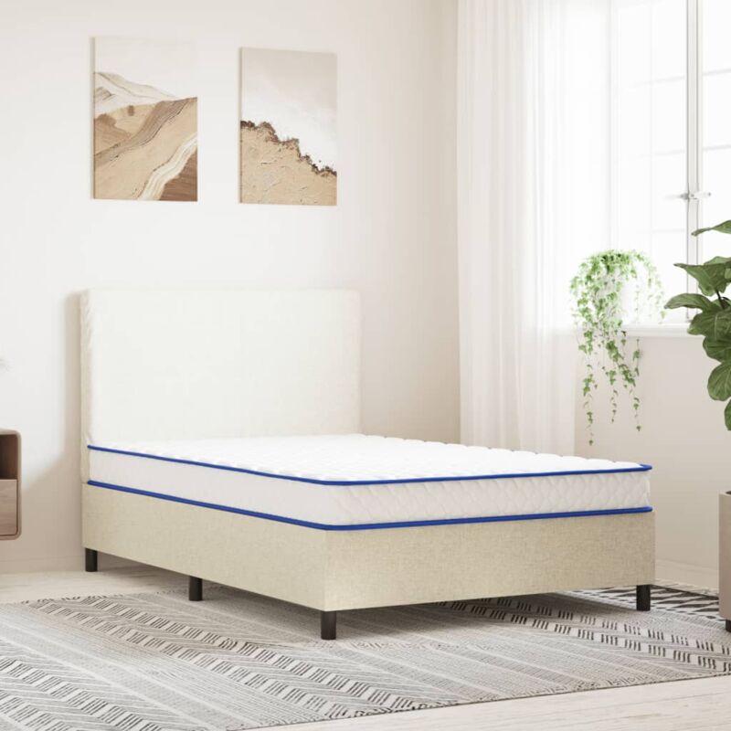 foto del prodotto vidaxl materasso viscoelastico con memoria in 5 strati bianco varie dimensioni dimensioni 140 x 200 cm