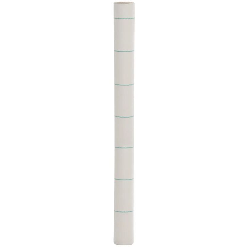 foto del prodotto vidaxl membrana antierbacce bianca 1,5x10 m in pp