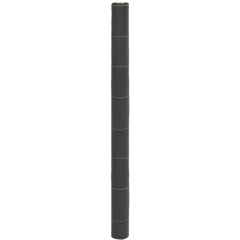 foto del prodotto vidaxl membrana antierbacce nera 1,5x50 m in pp