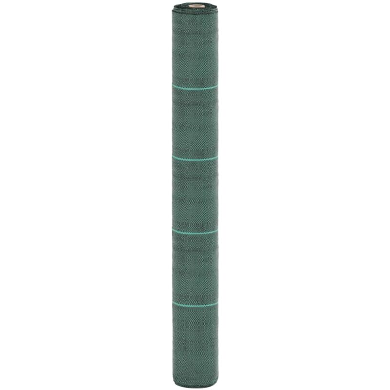 foto del prodotto vidaxl membrana antierbacce verde 1x10 m in pp