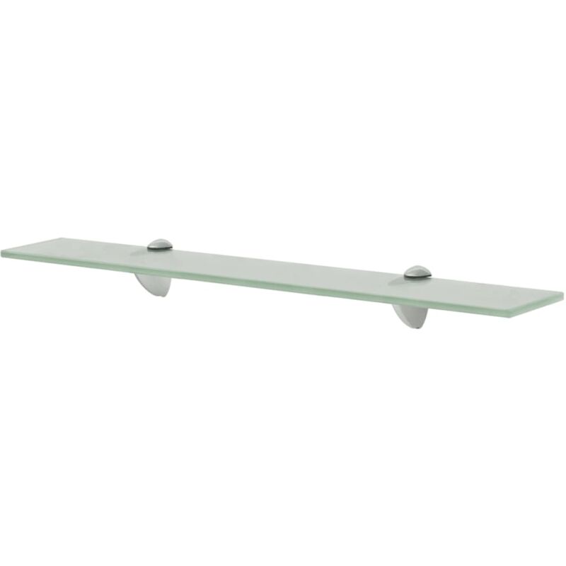 foto del prodotto vidaxl mensola a muro galleggiante in vetro temperato 8 mm smerigliato varie dimensioni dimensioni 60x10 cm