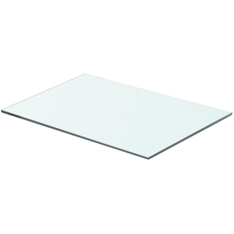 foto del prodotto vidaxl mensola in vetro trasparente 50x30 cm