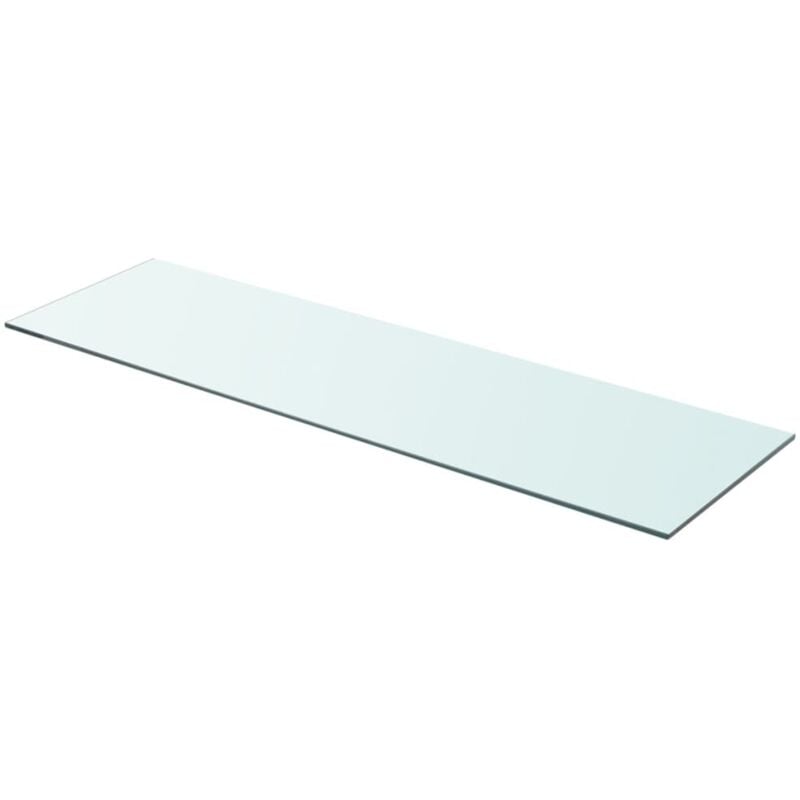 foto del prodotto vidaxl mensola in vetro trasparente 90x25 cm