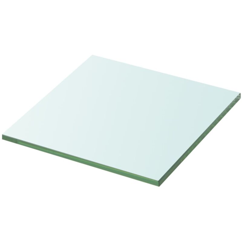 foto del prodotto vidaxl mensola in vetro trasparente di ottima fattura disponibile in varie misure dimensioni 30 x 30 cm